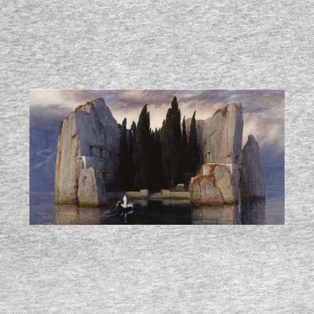 Isle of the Dead by Arnold Bocklin by Classic Art Stall